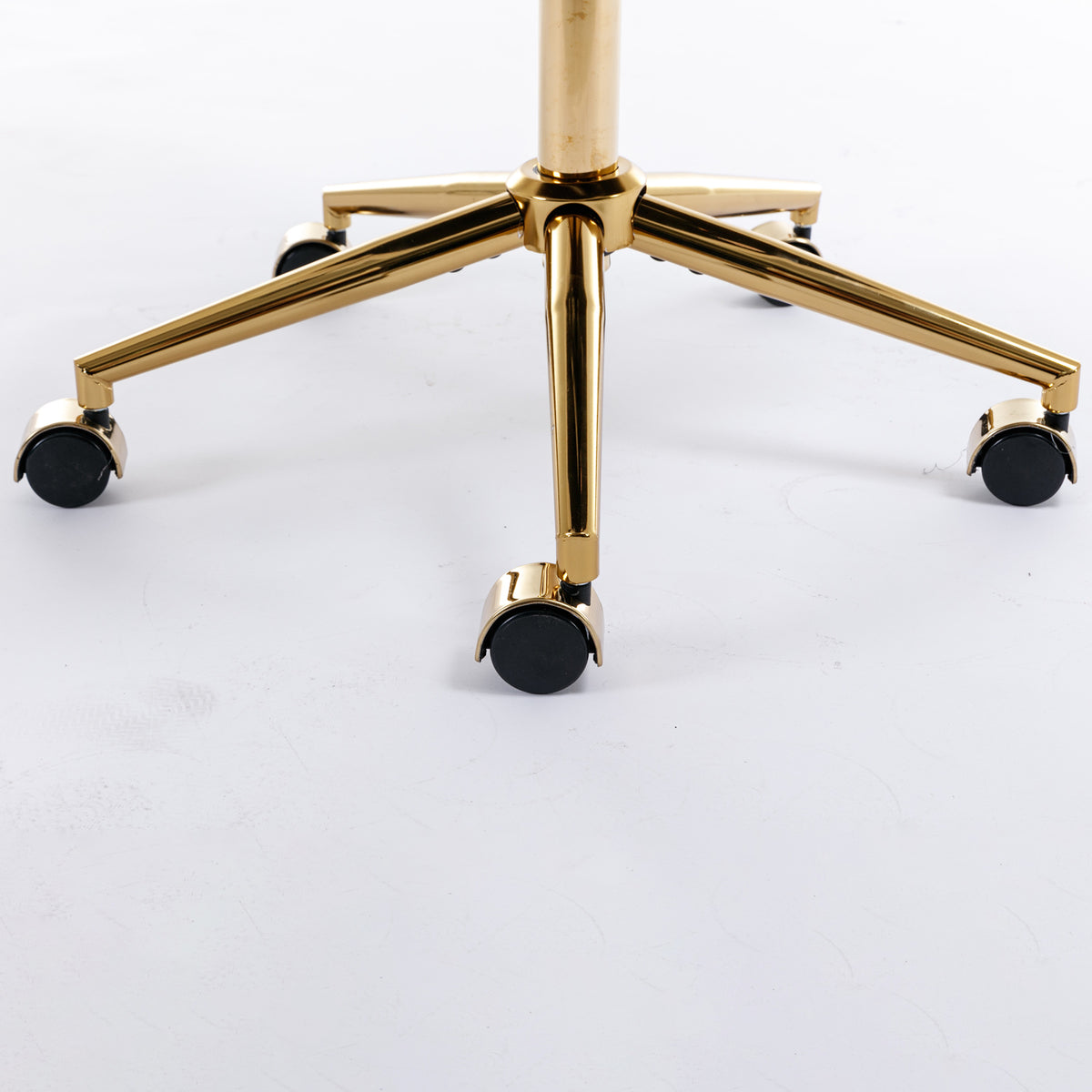 Sedia Ufficio Girevole Regolabile Base Oro