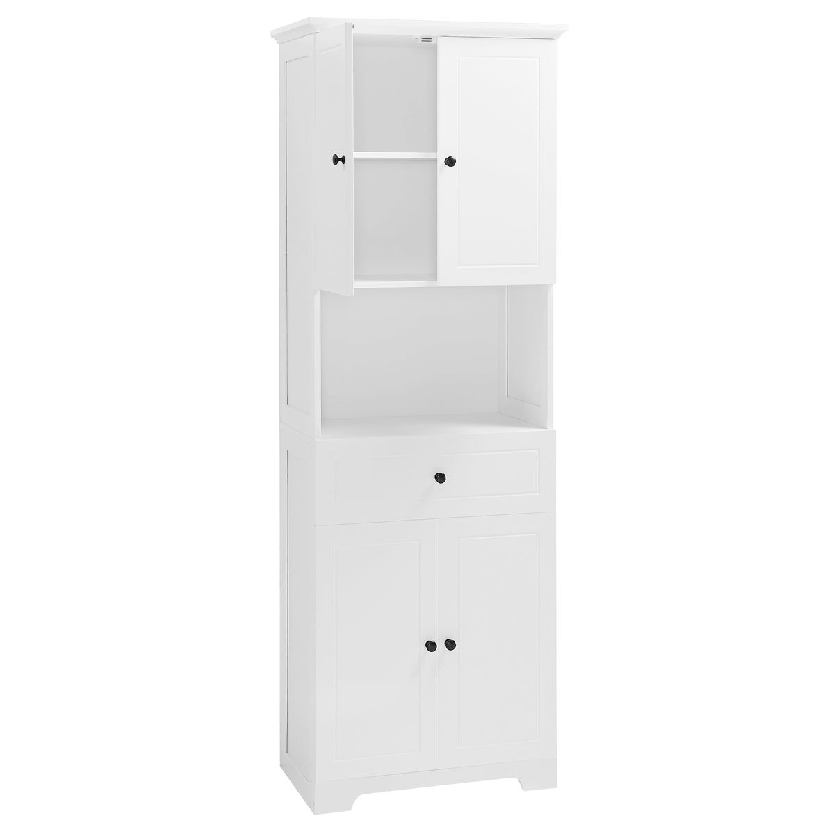 Credenza LED 3 Porte Ripiano Regolabile