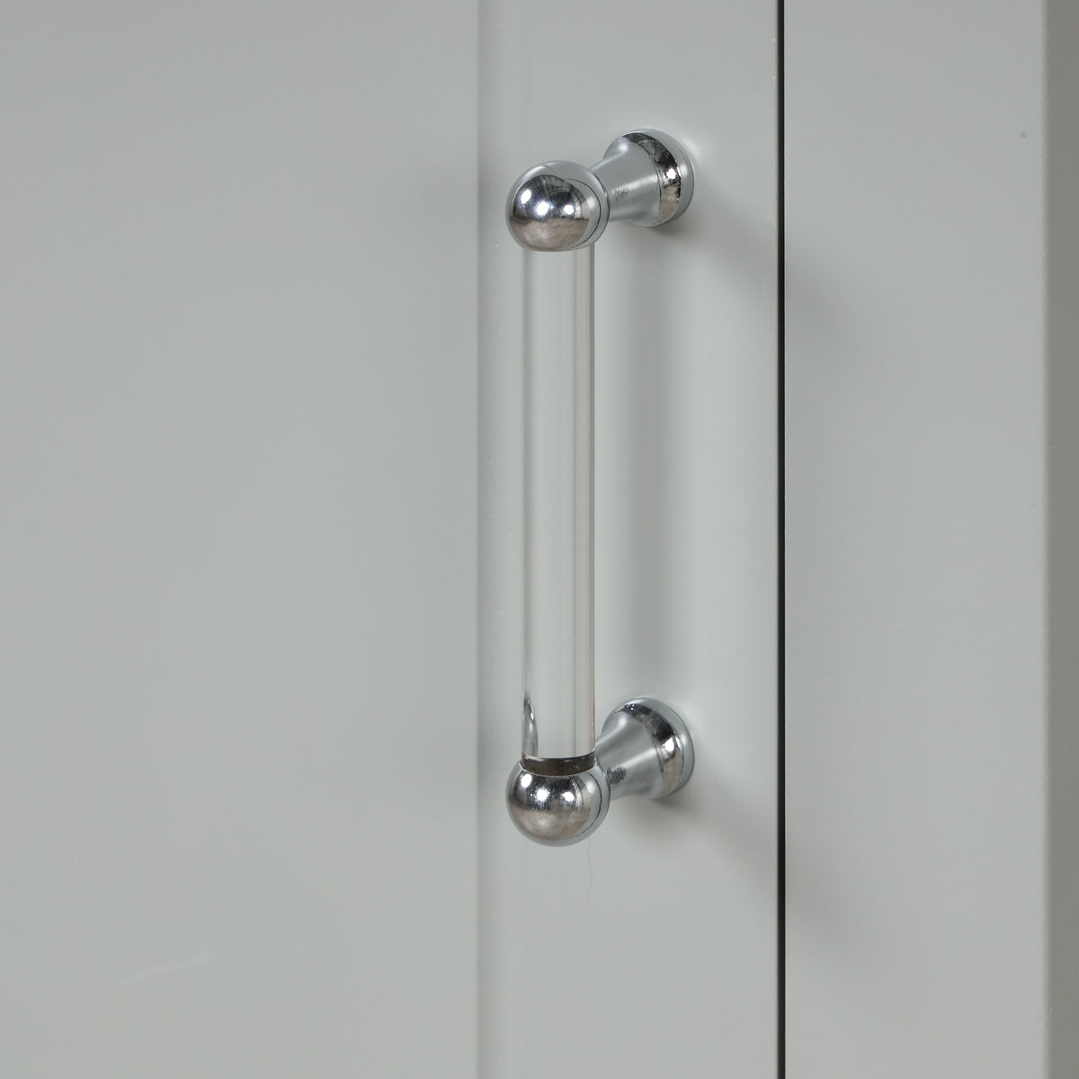 Mobile Bagno Alto Grigio 2 Cassetti 156cm