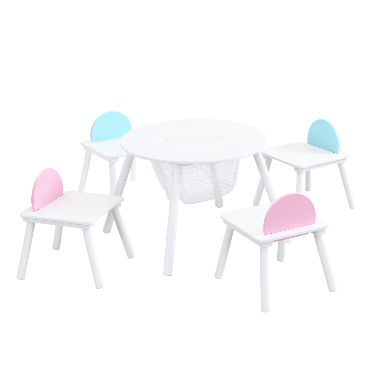 Set Tavolo Bambini 4 Sedie