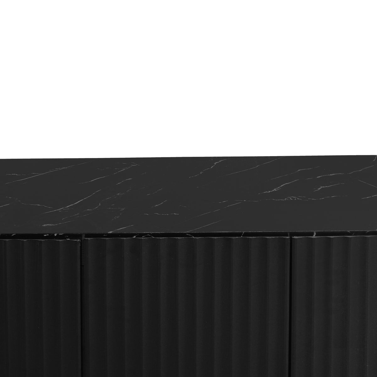 Credenza LED 3 Porte Ripiano Regolabile