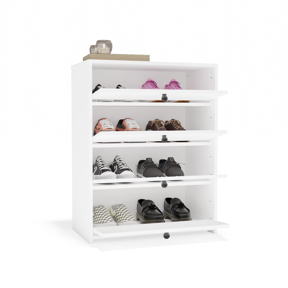 Scarpiera Linea 66 cm 4 Ante – Bianca