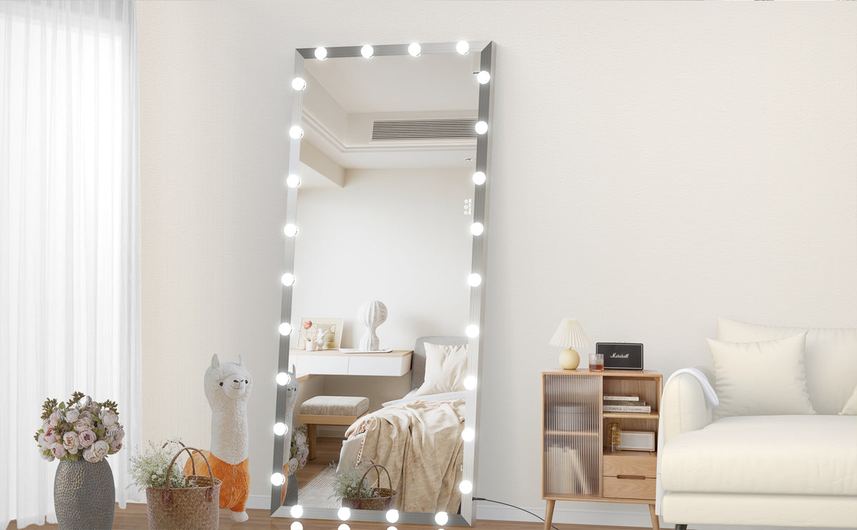 Specchio Hollywood 183x81cm con LED