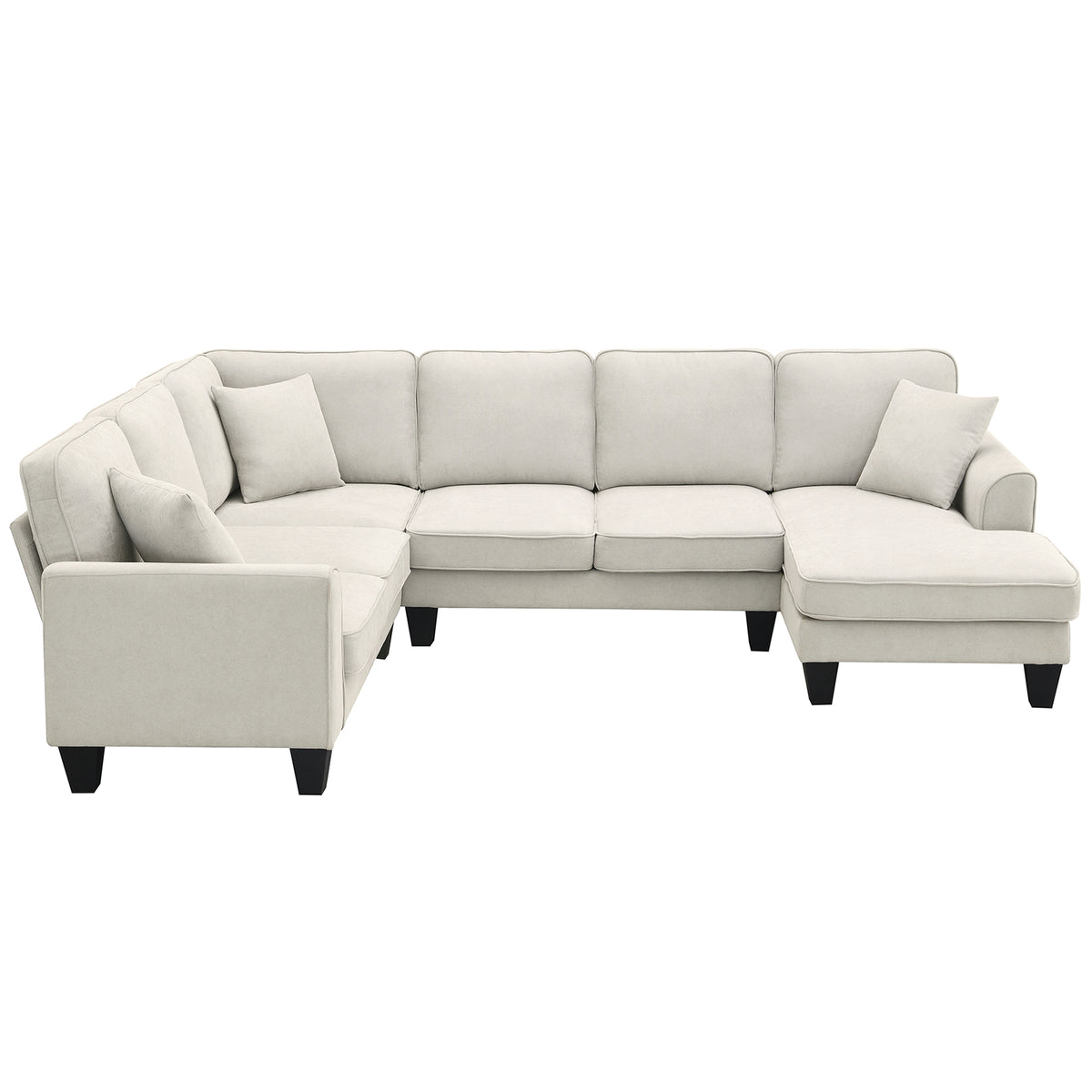 Divano UrbanoLuxe 7 Posti Elegante