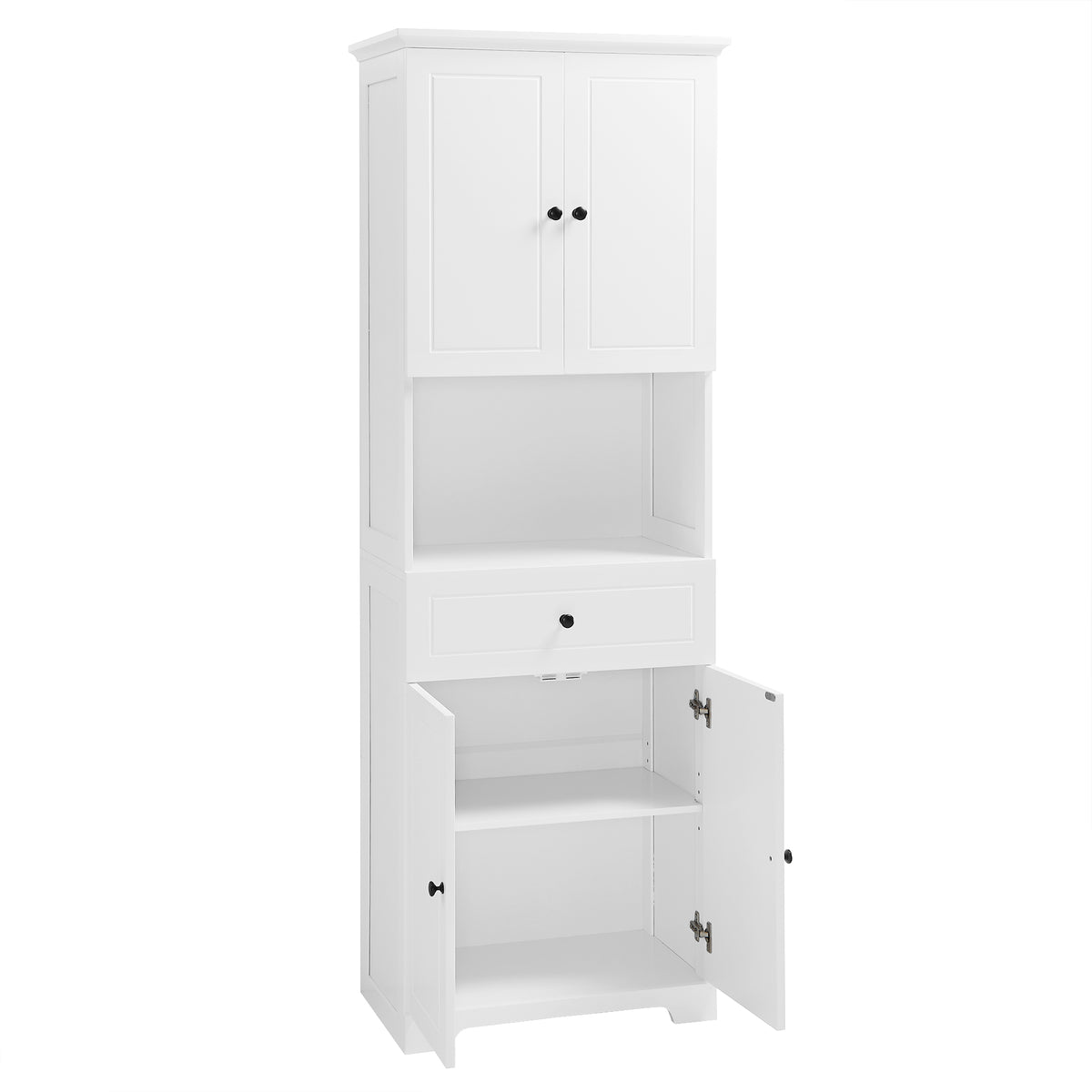 Credenza LED 3 Porte Ripiano Regolabile