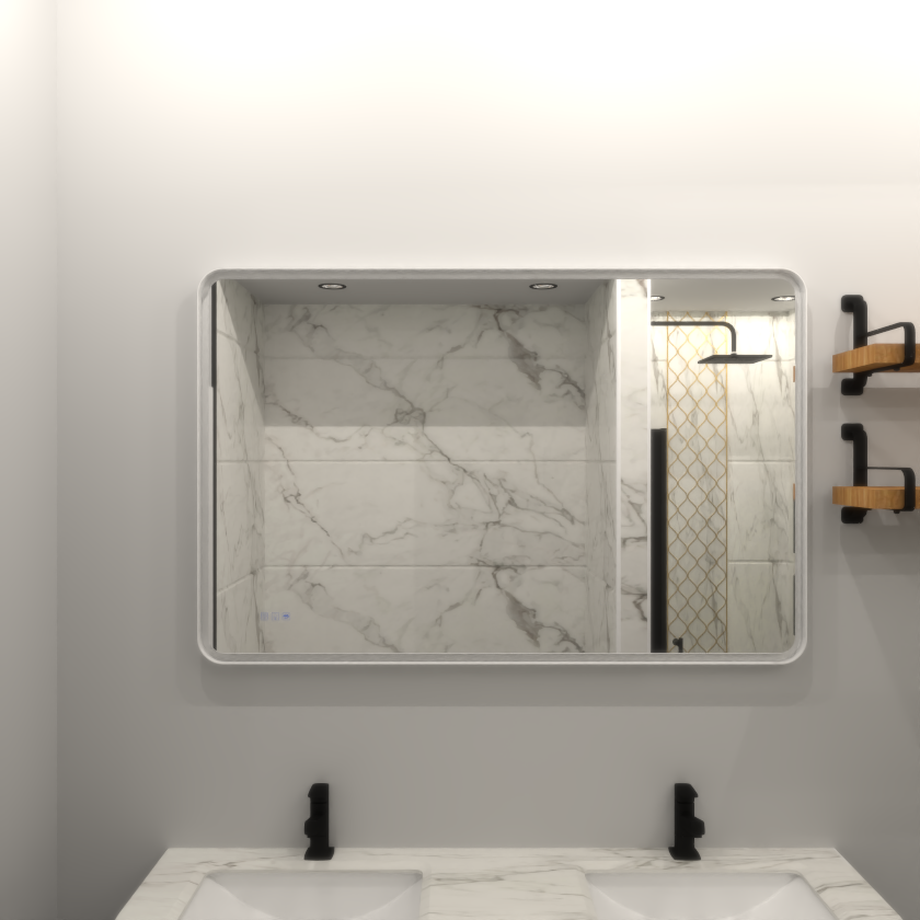 Specchio Bagno LED Moderno