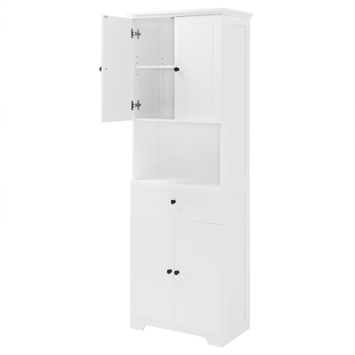 Credenza LED 3 Porte Ripiano Regolabile