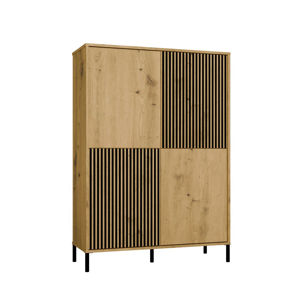 Credenza Forma 4 Ante 103.5×40×147.5 cm – Rovere Artisan