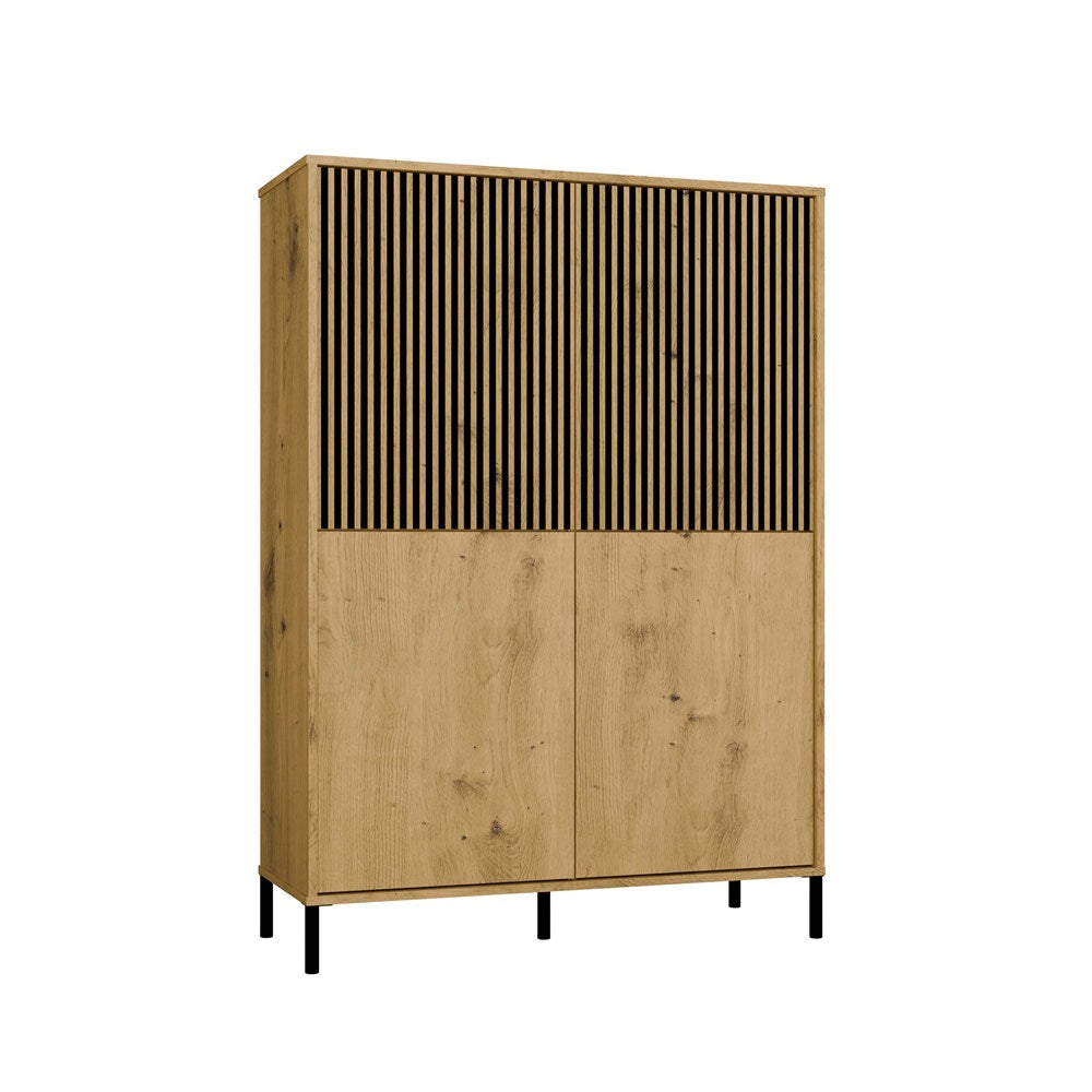 Credenza Forma 4 Ante 103.5×40×147.5 cm – Rovere Artisan