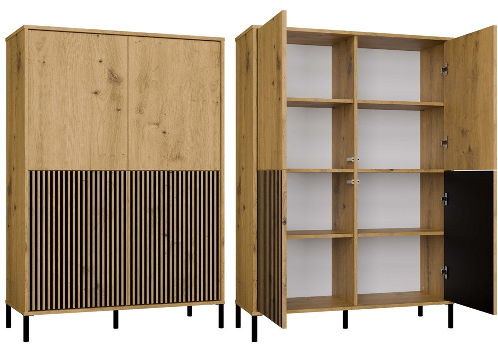 Credenza Forma 4 Ante 103.5×40×147.5 cm – Rovere Artisan
