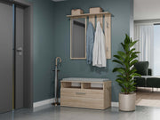 Scarpiera Aria 85 cm con Seduta – Rovere Sonoma