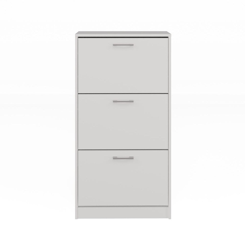 Scarpiera Aria 60 cm con Cesto Portascarpe – Bianco