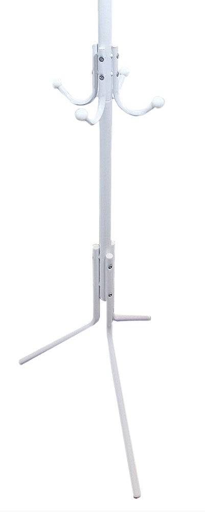 Appendiabiti da Terra Sera 12 Ganci – Bianco 55×55×182 cm