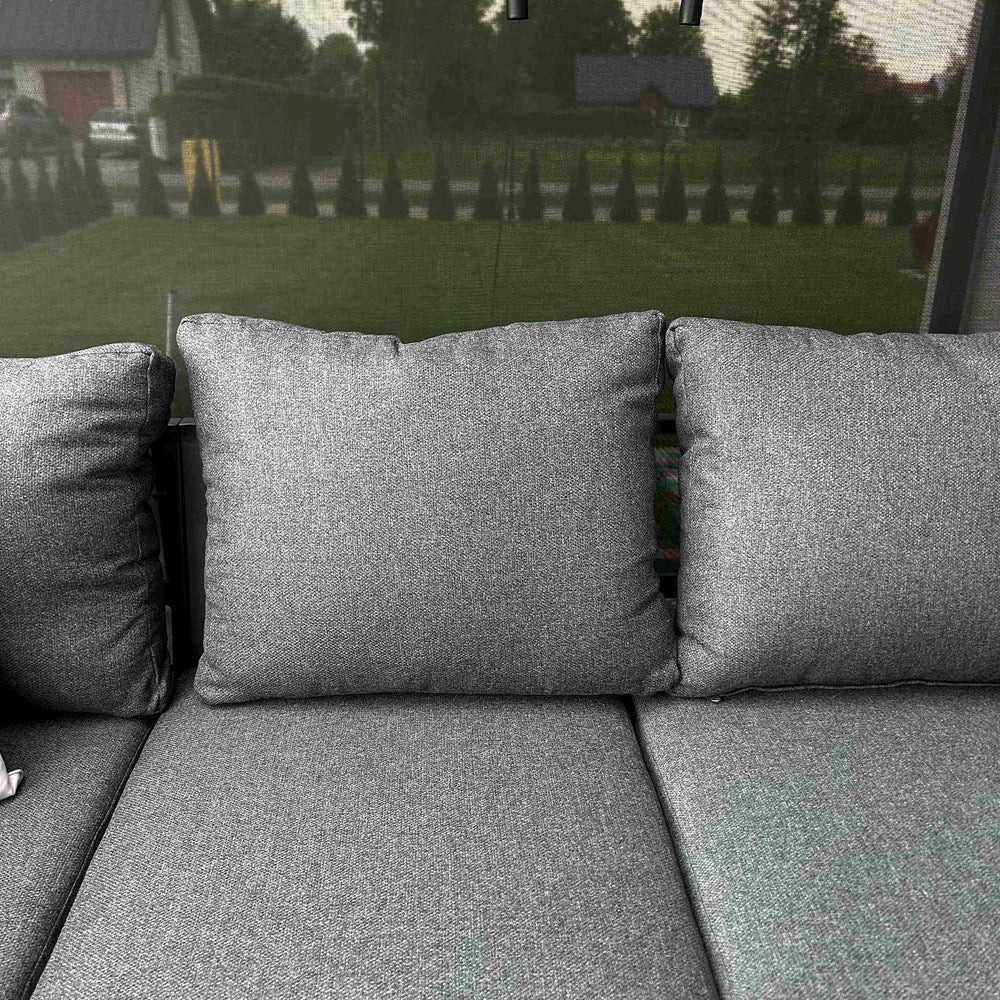 Set da Giardino Texas Angolare 6 Posti – Grigio