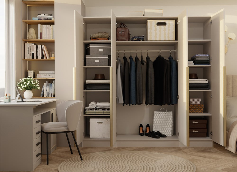 Armadio Senso 4 Ante – Cashmere 200x56x200 cm