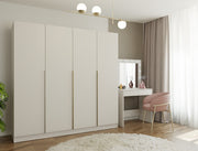 Armadio Senso 4 Ante – Cashmere 200x56x200 cm